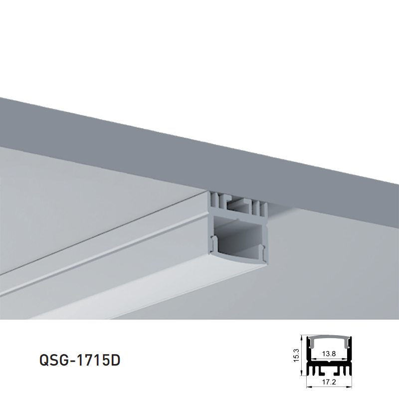 Aluminum Profile For LED Strip Lighting With 13.8mm Inner Width Aluminum Profile For LED Strip Lighting With 13.8mm Inner Width